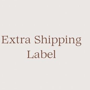 Extra shipping label